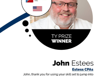 Congrats John Estess, CPA, on Recognition by Thank You Small Business!